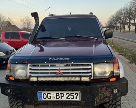 Красный Мицубиси Паджеро, объемом двигателя 2.5 л и пробегом 250 тыс. км за 5700 $, фото 10 на Automoto.ua