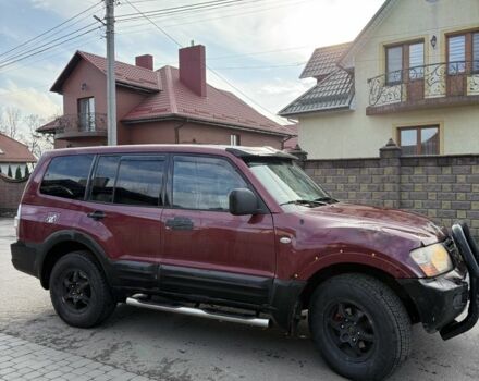 Червоний Міцубісі Паджеро, об'ємом двигуна 3.5 л та пробігом 300 тис. км за 3950 $, фото 1 на Automoto.ua