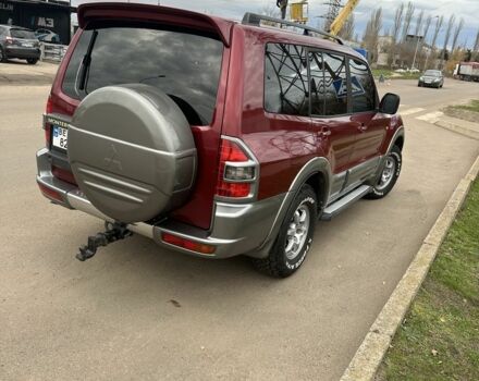 Красный Мицубиси Паджеро, объемом двигателя 3.5 л и пробегом 200 тыс. км за 8000 $, фото 5 на Automoto.ua