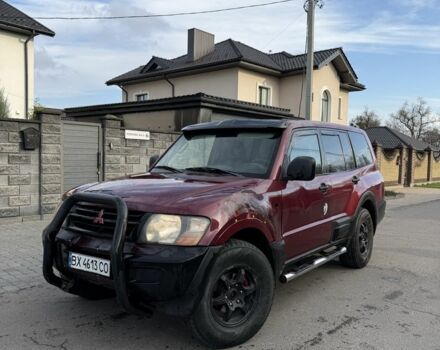 Червоний Міцубісі Паджеро, об'ємом двигуна 3.5 л та пробігом 300 тис. км за 3950 $, фото 1 на Automoto.ua