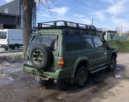 Серый Мицубиси Паджеро, объемом двигателя 2.8 л и пробегом 170 тыс. км за 1800 $, фото 3 на Automoto.ua