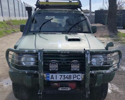 Серый Мицубиси Паджеро, объемом двигателя 2.8 л и пробегом 170 тыс. км за 1800 $, фото 1 на Automoto.ua