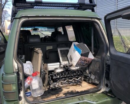 Серый Мицубиси Паджеро, объемом двигателя 2.8 л и пробегом 170 тыс. км за 1800 $, фото 6 на Automoto.ua