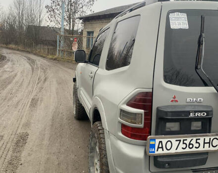 Серый Мицубиси Паджеро, объемом двигателя 3.2 л и пробегом 200 тыс. км за 9500 $, фото 11 на Automoto.ua