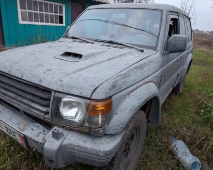 Серый Мицубиси Паджеро, объемом двигателя 2.8 л и пробегом 1 тыс. км за 2000 $, фото 1 на Automoto.ua