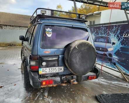 Синий Мицубиси Паджеро, объемом двигателя 2.48 л и пробегом 100 тыс. км за 6000 $, фото 10 на Automoto.ua