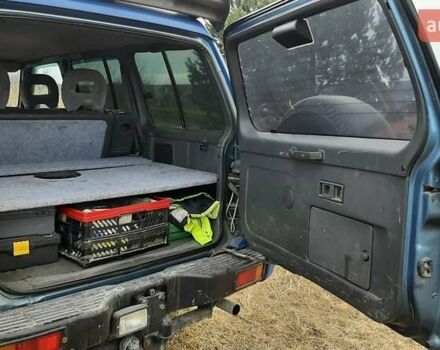 Синій Міцубісі Паджеро, об'ємом двигуна 3 л та пробігом 221 тис. км за 6800 $, фото 14 на Automoto.ua
