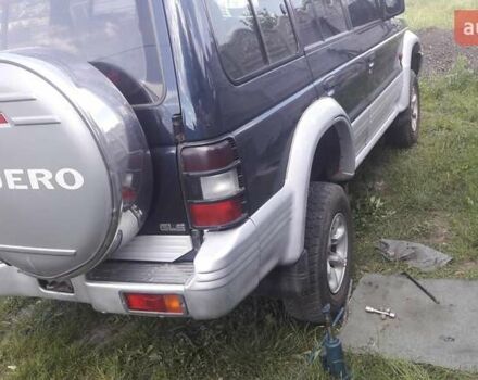 Синій Міцубісі Паджеро, об'ємом двигуна 3 л та пробігом 22 тис. км за 8500 $, фото 11 на Automoto.ua