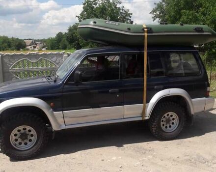 Синій Міцубісі Паджеро, об'ємом двигуна 3 л та пробігом 22 тис. км за 8500 $, фото 6 на Automoto.ua