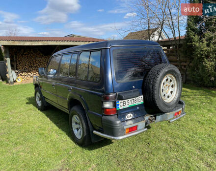 Синій Міцубісі Паджеро, об'ємом двигуна 2.5 л та пробігом 380 тис. км за 7500 $, фото 4 на Automoto.ua