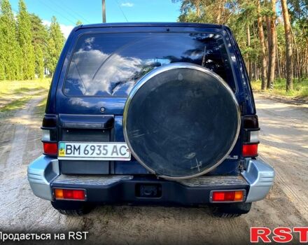 Мицубиси Паджеро 1997 в Ахтырке на Automoto.ua Синий Мицубиси Паджеро, объемом двигателя 3 л и пробегом 275 тыс. км за 4450 $, фото 4 на Automoto.ua