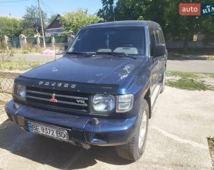 Синій Міцубісі Паджеро, об'ємом двигуна 3.5 л та пробігом 342 тис. км за 7500 $, фото 3 на Automoto.ua