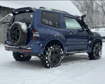 Синий Мицубиси Паджеро, объемом двигателя 3.2 л и пробегом 230 тыс. км за 3400 $, фото 7 на Automoto.ua