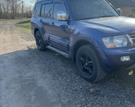 Синий Мицубиси Паджеро, объемом двигателя 3.5 л и пробегом 257 тыс. км за 6700 $, фото 2 на Automoto.ua