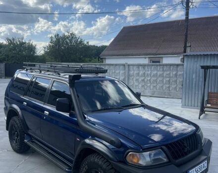 Синій Міцубісі Паджеро, об'ємом двигуна 3 л та пробігом 400 тис. км за 6700 $, фото 2 на Automoto.ua