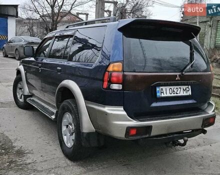 Синий Мицубиси Паджеро, объемом двигателя 2.97 л и пробегом 251 тыс. км за 5200 $, фото 4 на Automoto.ua