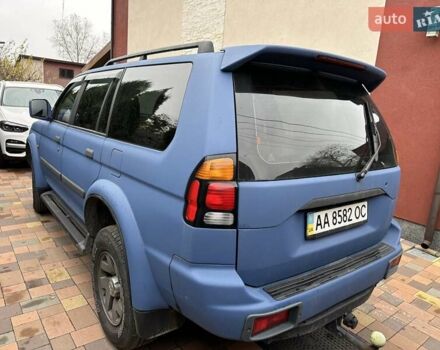 Синий Мицубиси Паджеро, объемом двигателя 3 л и пробегом 332 тыс. км за 6200 $, фото 12 на Automoto.ua