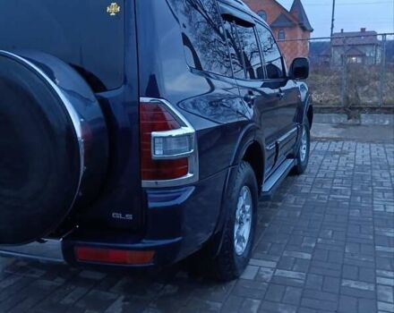 Синий Мицубиси Паджеро, объемом двигателя 3.5 л и пробегом 305 тыс. км за 6300 $, фото 3 на Automoto.ua