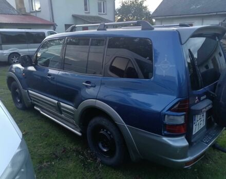 Синий Мицубиси Паджеро, объемом двигателя 3.2 л и пробегом 320 тыс. км за 4673 $, фото 2 на Automoto.ua