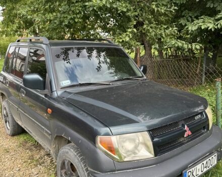 Синій Міцубісі Паджеро, об'ємом двигуна 2 л та пробігом 190 тис. км за 1500 $, фото 1 на Automoto.ua