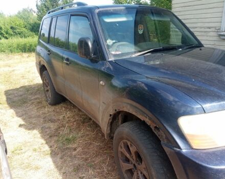 Синий Мицубиси Паджеро, объемом двигателя 3.2 л и пробегом 172 тыс. км за 3200 $, фото 1 на Automoto.ua