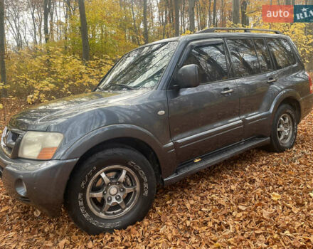 Синий Мицубиси Паджеро, объемом двигателя 2.97 л и пробегом 340 тыс. км за 6350 $, фото 1 на Automoto.ua