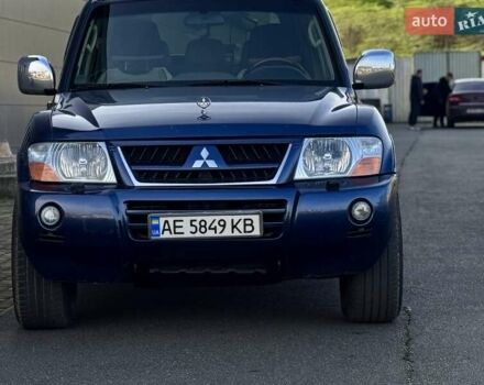 Синий Мицубиси Паджеро, объемом двигателя 2.97 л и пробегом 227 тыс. км за 8900 $, фото 1 на Automoto.ua