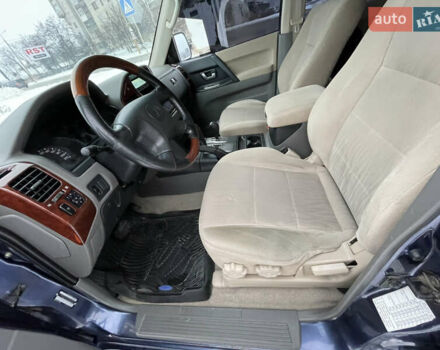 Синий Мицубиси Паджеро, объемом двигателя 3 л и пробегом 295 тыс. км за 7600 $, фото 29 на Automoto.ua