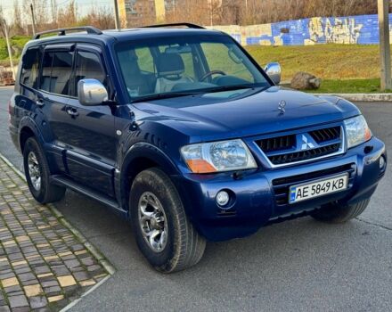 Синий Мицубиси Паджеро, объемом двигателя 3 л и пробегом 227 тыс. км за 8900 $, фото 4 на Automoto.ua