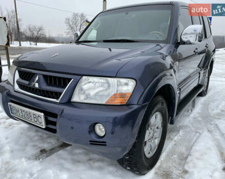 Синій Міцубісі Паджеро, об'ємом двигуна 3 л та пробігом 295 тис. км за 8500 $, фото 1 на Automoto.ua