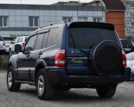 Синій Міцубісі Паджеро, об'ємом двигуна 3 л та пробігом 220 тис. км за 8450 $, фото 3 на Automoto.ua