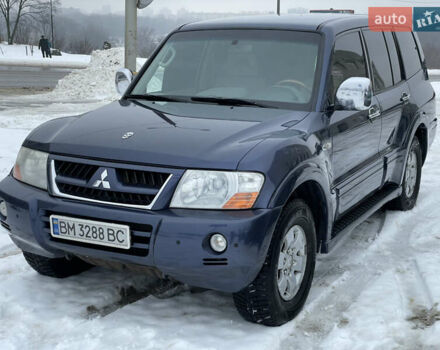 Синій Міцубісі Паджеро, об'ємом двигуна 3 л та пробігом 295 тис. км за 8500 $, фото 12 на Automoto.ua