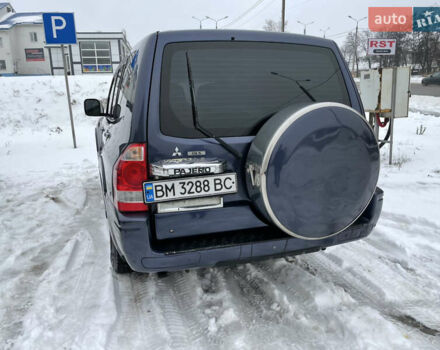 Синій Міцубісі Паджеро, об'ємом двигуна 3 л та пробігом 295 тис. км за 8500 $, фото 3 на Automoto.ua