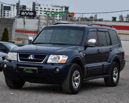 Синій Міцубісі Паджеро, об'ємом двигуна 3 л та пробігом 220 тис. км за 8450 $, фото 4 на Automoto.ua