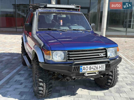 Мицубиси Паджеро 1993 в Тячеве на Automoto.ua Синий Мицубиси Паджеро, объемом двигателя 3 л и пробегом 230 тыс. км за 10500 $, фото 1 на Automoto.ua
