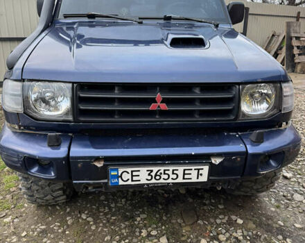 Синий Мицубиси Паджеро, объемом двигателя 2.84 л и пробегом 340 тыс. км за 8000 $, фото 1 на Automoto.ua
