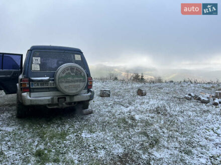 Синий Мицубиси Паджеро, объемом двигателя 2.97 л и пробегом 280 тыс. км за 6500 $, фото 1 на Automoto.ua