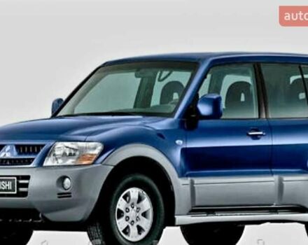 Синий Мицубиси Паджеро, объемом двигателя 3.2 л и пробегом 253 тыс. км за 8000 $, фото 1 на Automoto.ua