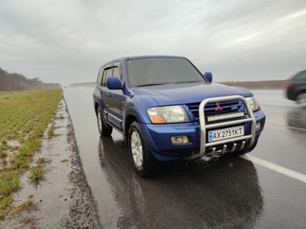 Мицубиси Паджеро 2000 в Киеве на Automoto.ua Синий Мицубиси Паджеро, объемом двигателя 3.5 л и пробегом 315 тыс. км за 6700 $, фото 1 на Automoto.ua