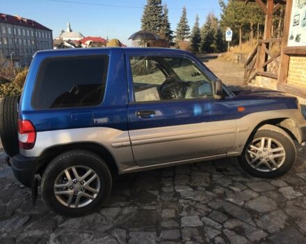 Синий Мицубиси Паджеро, объемом двигателя 2 л и пробегом 260 тыс. км за 3000 $, фото 1 на Automoto.ua