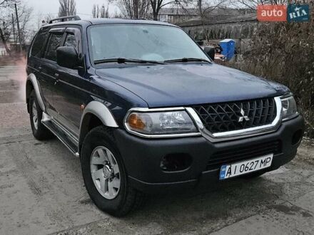 Синій Міцубісі Паджеро, об'ємом двигуна 2.97 л та пробігом 251 тис. км за 5200 $, фото 1 на Automoto.ua