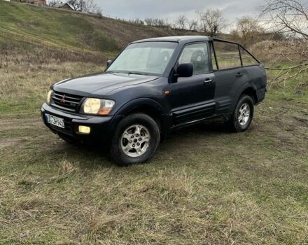 Синій Міцубісі Паджеро, об'ємом двигуна 3.2 л та пробігом 321 тис. км за 3300 $, фото 1 на Automoto.ua