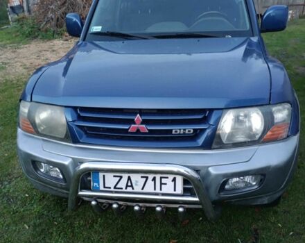 Синій Міцубісі Паджеро, об'ємом двигуна 3.2 л та пробігом 320 тис. км за 4947 $, фото 1 на Automoto.ua