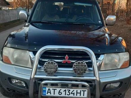 Мицубиси Паджеро 2002 в Ивано-Франковске на Automoto.ua Синий Мицубиси Паджеро, объемом двигателя 3.5 л и пробегом 225 тыс. км за 6500 $, фото 1 на Automoto.ua