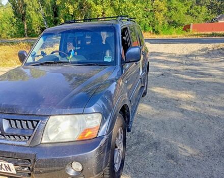 Синий Мицубиси Паджеро, объемом двигателя 3.2 л и пробегом 250 тыс. км за 3500 $, фото 1 на Automoto.ua