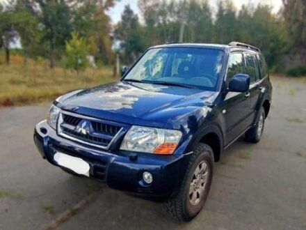 Синій Міцубісі Паджеро, об'ємом двигуна 2.5 л та пробігом 378 тис. км за 5514 $, фото 1 на Automoto.ua