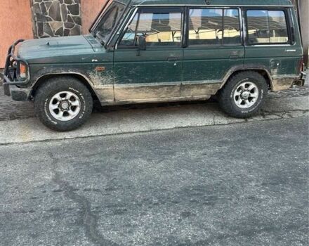 Зеленый Мицубиси Паджеро, объемом двигателя 2.5 л и пробегом 350 тыс. км за 4400 $, фото 13 на Automoto.ua