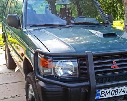 Зеленый Мицубиси Паджеро, объемом двигателя 2.8 л и пробегом 360 тыс. км за 5700 $, фото 1 на Automoto.ua