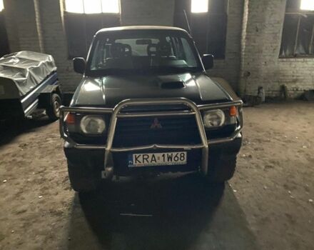 Зеленый Мицубиси Паджеро, объемом двигателя 2.8 л и пробегом 222 тыс. км за 6500 $, фото 1 на Automoto.ua