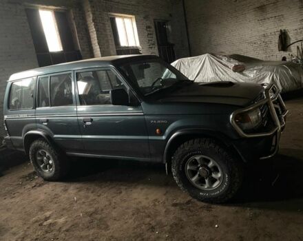 Зеленый Мицубиси Паджеро, объемом двигателя 2.8 л и пробегом 222 тыс. км за 6500 $, фото 2 на Automoto.ua